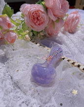 Load image into Gallery viewer, Cotton Candy Glass W Butterfly
