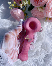 Load image into Gallery viewer, Milky Pink Swirly Pipe
